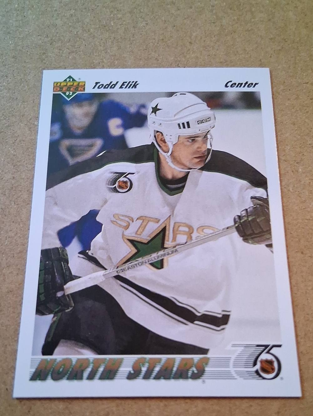 Todd Elik Minnesota North Stars/Los Angeles Kings NHL Hockey Cards